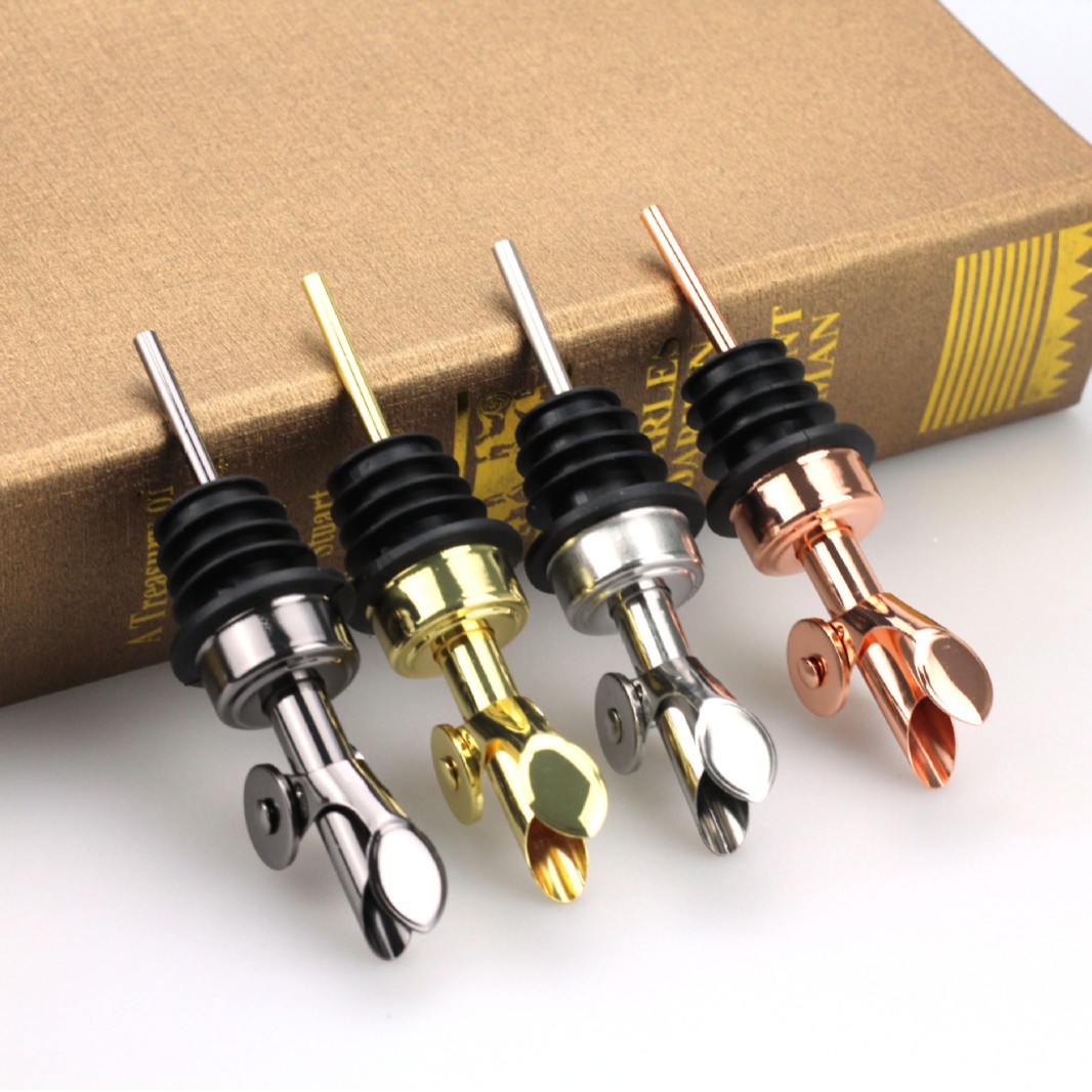 Bitters Bottle Set - 304 aço inoxidável azeite rolha tampa