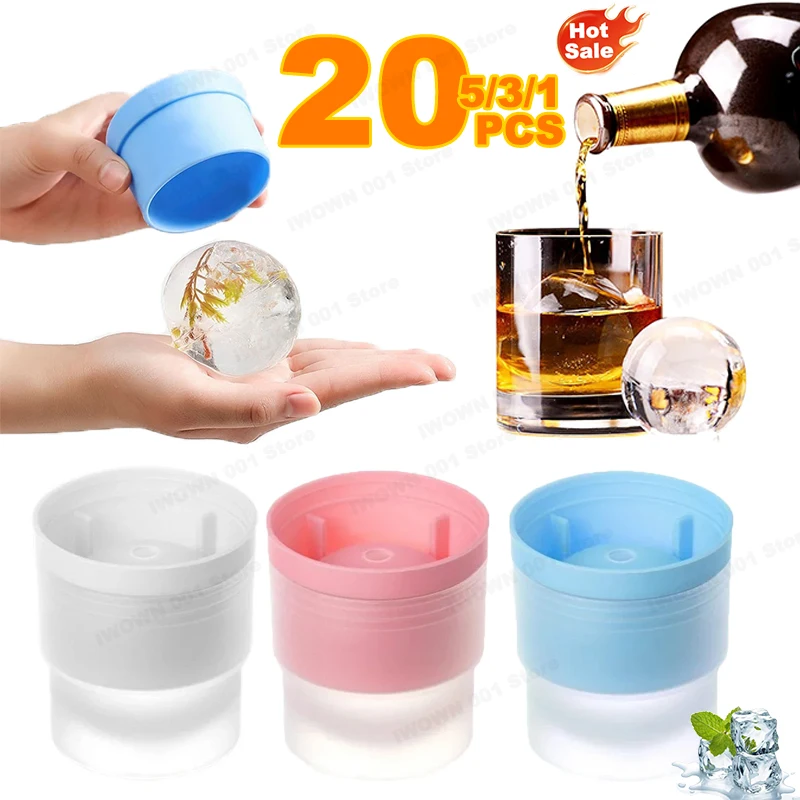 Ice Mold Sphere - Molde de silicone em forma de